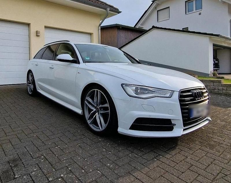 Weiß Gebraucht 2017 Audi A6 S-Line Kombi | 25.500 € (Fairer Preis) - Bild 1/4