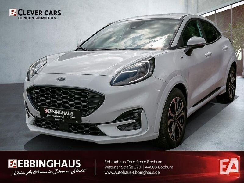 Weiß Gebraucht 2022 Ford Puma ST-Line X SUV | 19.999 € (Etwas zu teuer) - Bild 1/4