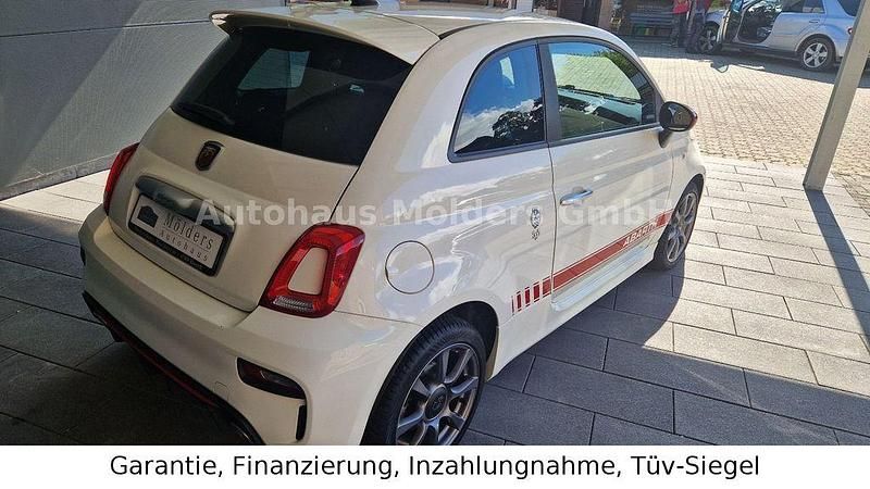 Gebraucht Abarth 595 145 PS (106 kW) 2019 Bianco bianco/ bossa nova/calc Kleinwagen