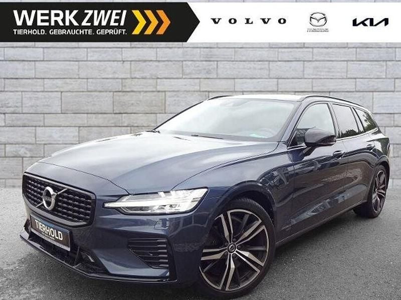 Denim blue / metallic Gebraucht 2021 Volvo V60 R-Design Kombi | 30.900 € (Guter Preis) - Bild 1/4