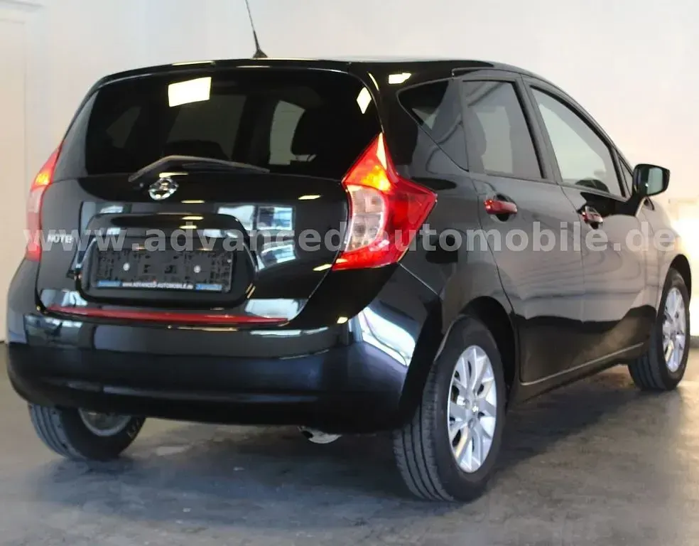 Gebraucht Nissan Note Acenta 80 PS (58 kW) 2016 Schwarz Kleinwagen