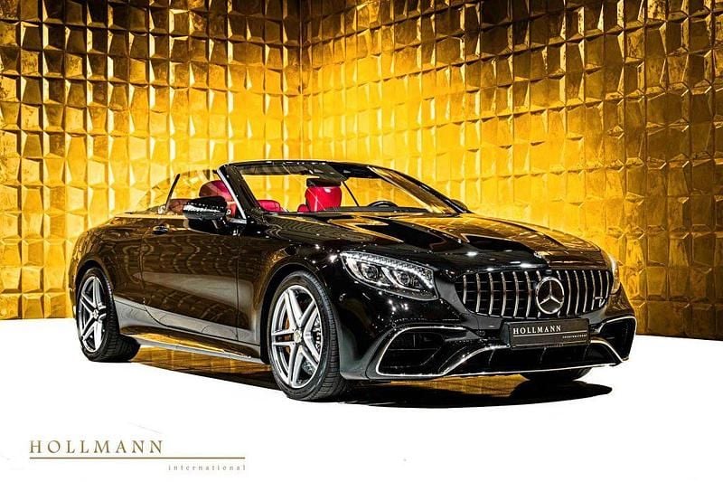Obsidian black [197] Gebraucht 2018 Mercedes S63 AMG AMG Cabrio | 159.698 € - Bild 1/4