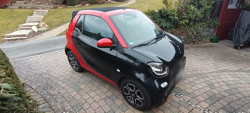 Gebraucht Smart ForTwo Cabrio Passion 90 PS (66 kW) 2017 Schwarz Cabrio