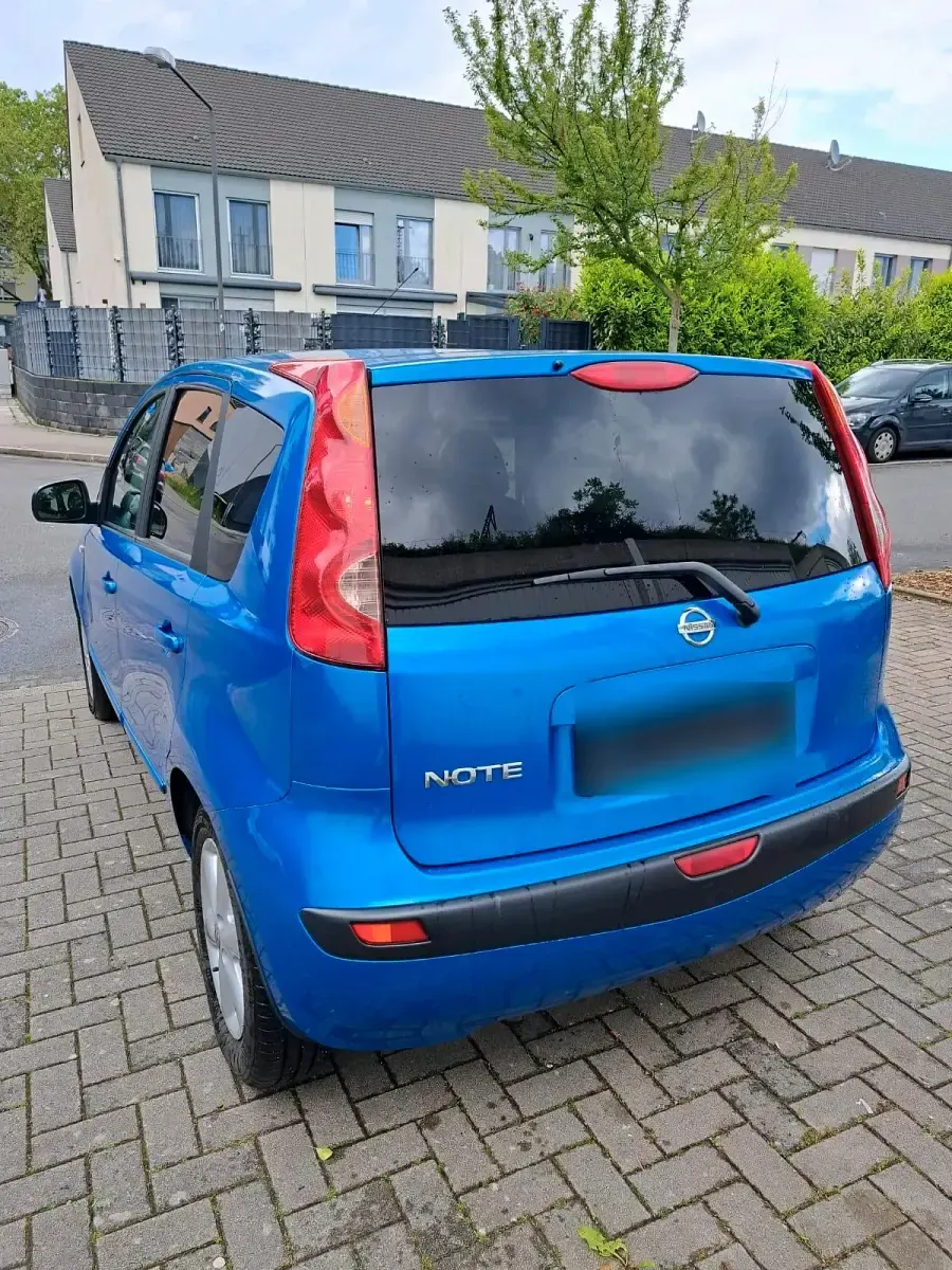 Gebraucht Nissan Note 110 PS (80 kW) 2007 Blau Kleinwagen