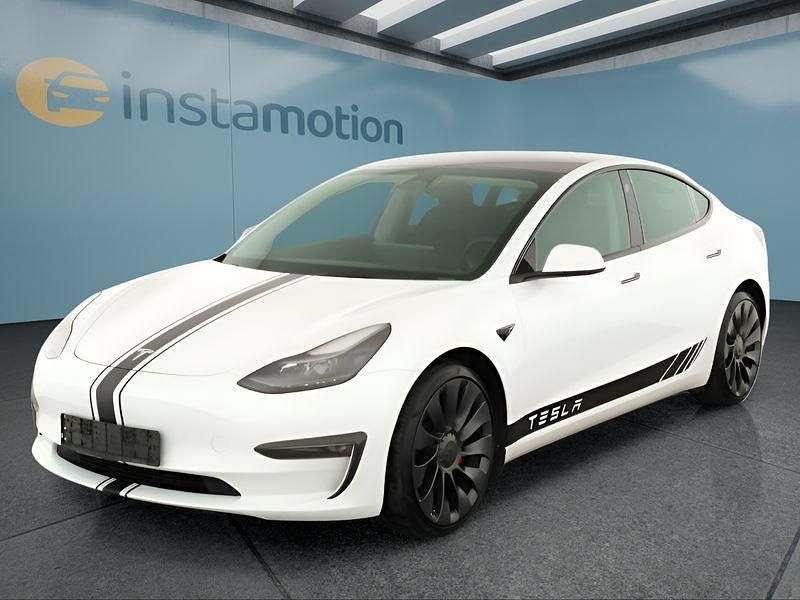 Gebraucht Tesla Model 3 377 kW (513 PS) 2021 Weiß Limousine