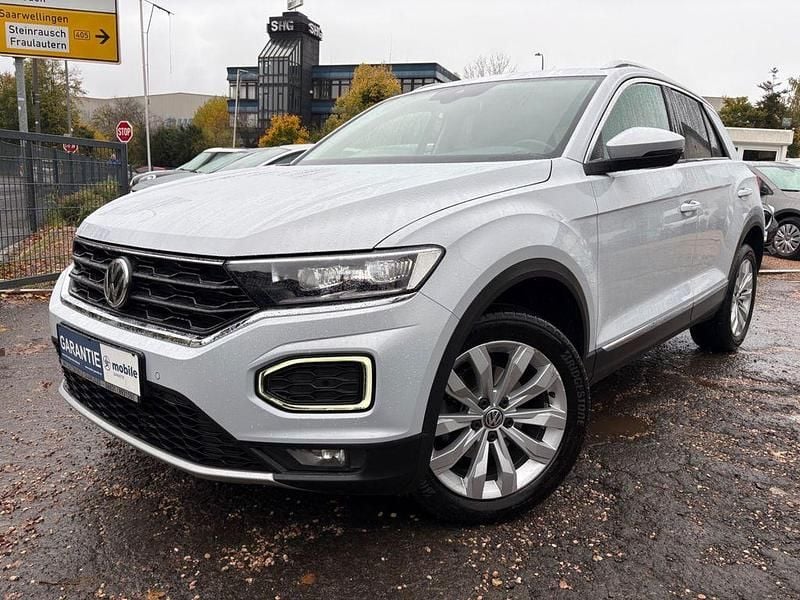 Silber Gebraucht 2020 VW T-Roc Sportline SUV | 15.999 € (Guter Preis) - Bild 1/4