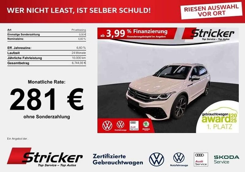 Gebraucht VW Tiguan R 320 PS (235 kW) 2023 Weiß SUV