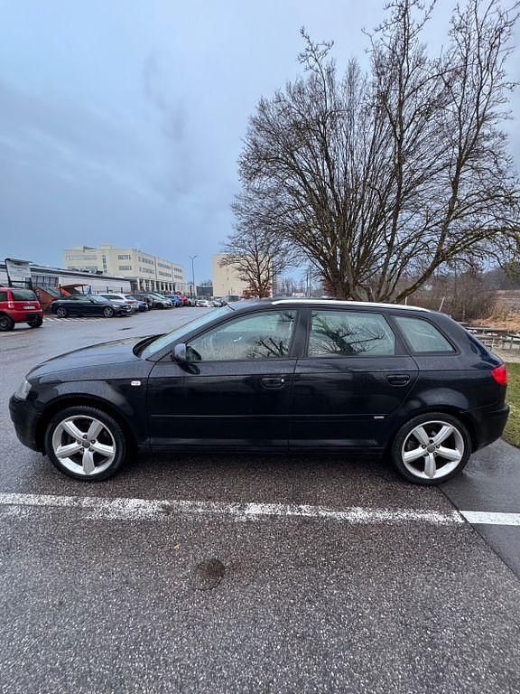 Gebraucht Audi A3 S-Line 140 PS (102 kW) 2008 Schwarz Kleinwagen