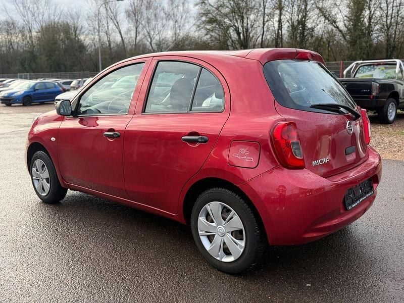 Gebraucht Nissan Micra Visia 80 PS (58 kW) 2016 Rot Kleinwagen