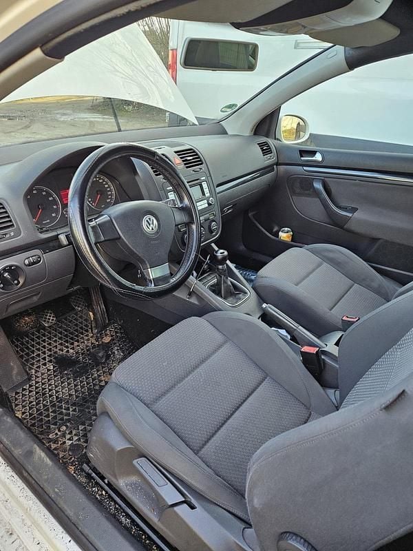 Gebraucht VW Golf VI 120 PS (88 kW) 2008 Weiß Kleinwagen