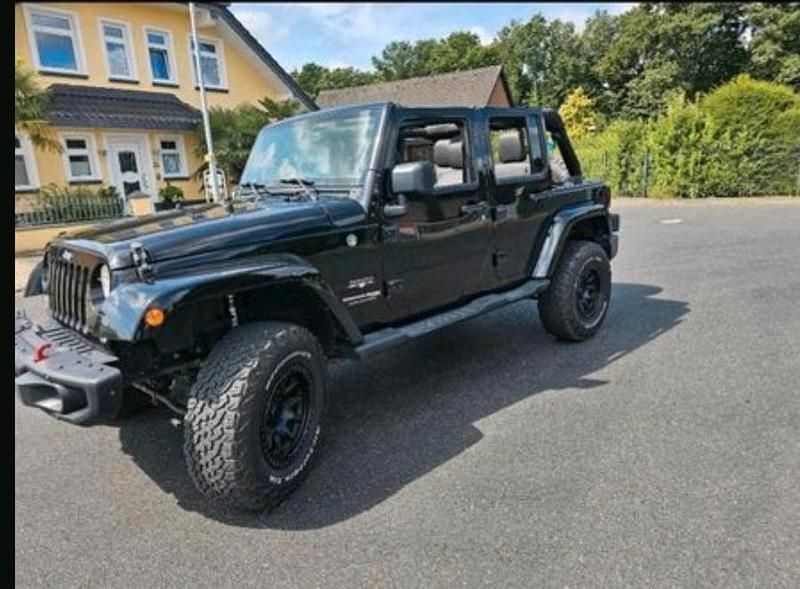 Schwarz Gebraucht 2018 Jeep Wrangler Sahara SUV | 29.800 € (Superpreis) - Bild 1/4