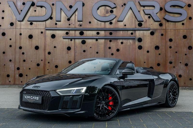 Schwarz Gebraucht 2017 Audi R8 Spyder Sport Cabrio | 112.900 € (Fairer Preis) - Bild 1/4