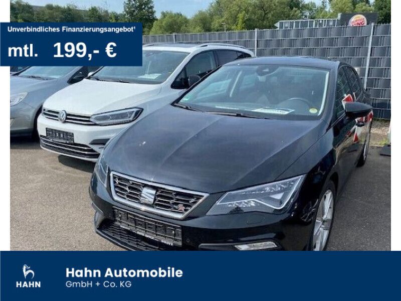 Mitternachtsschwarz Gebraucht 2017 Seat Leon FR Limousine | 15.830 € (Fairer Preis) - Bild 1/3