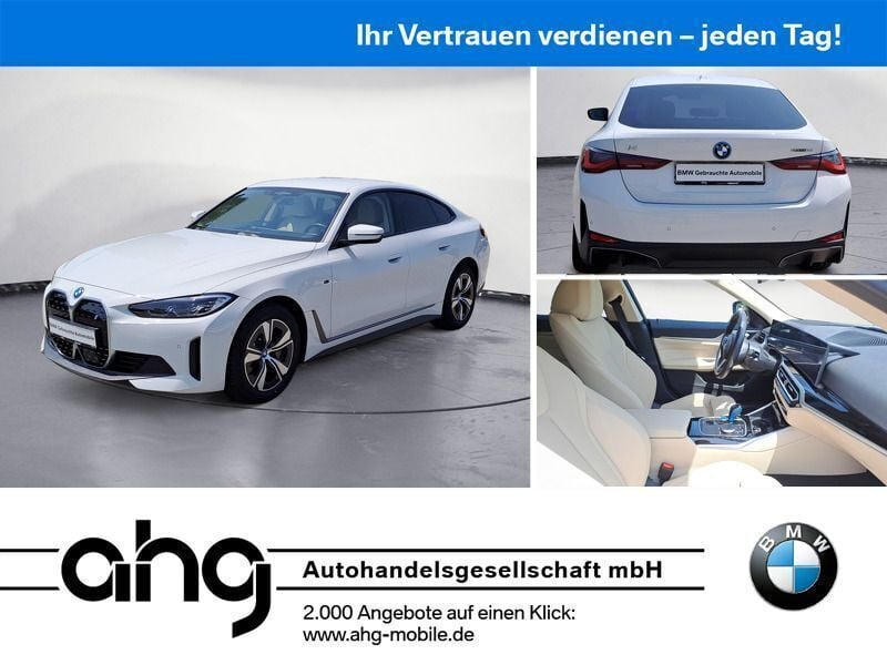 Weiß Gebraucht 2023 BMW i4 Sport Line Limousine | 35.860 € (Superpreis) - Bild 1/4