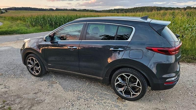 Grau Gebraucht 2021 Kia Sportage GT-Line SUV | 22.500 € (Superpreis) - Bild 1/4