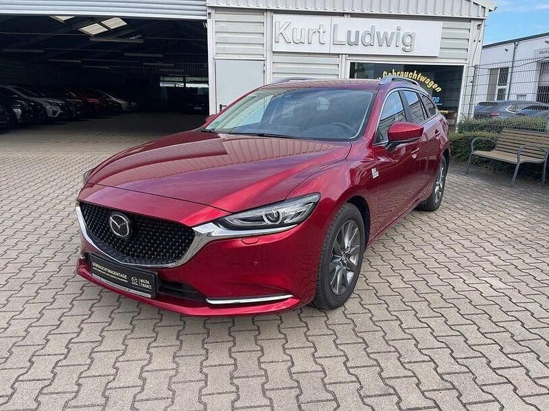 Gebraucht Mazda 6 Center-Line 165 PS (121 kW) 2023 Soul red crystal Kombi
