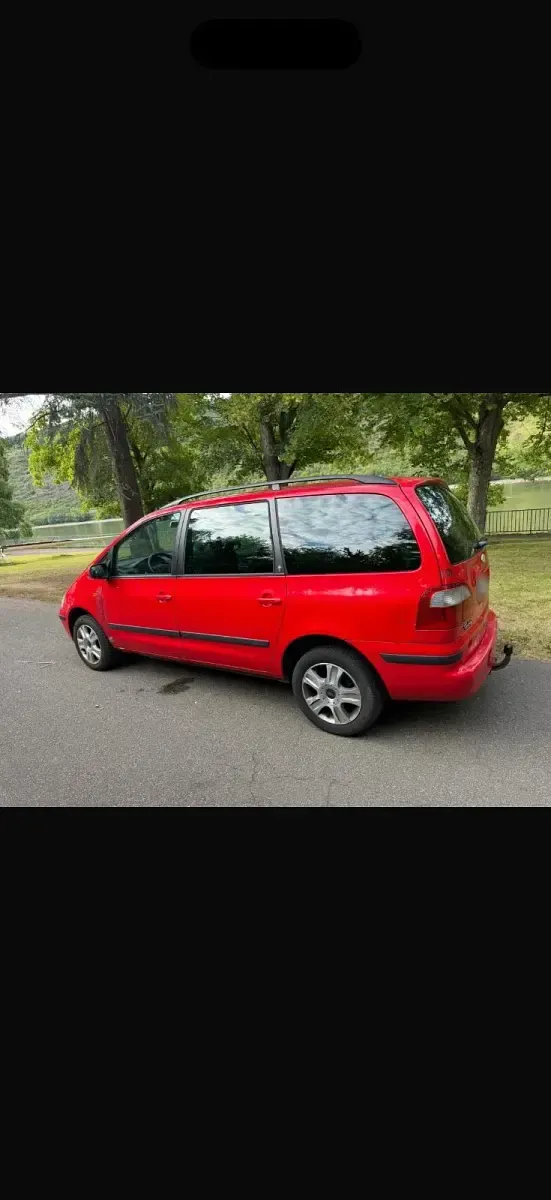 Gebraucht Ford Galaxy 120 PS (88 kW) 2002 Rot Van / Kleinbus