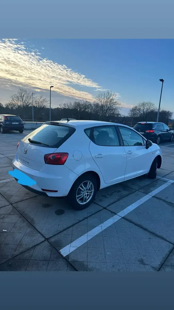 Gebraucht Seat Ibiza Reference 69 PS (50 kW) 2015 Weiß Kleinwagen