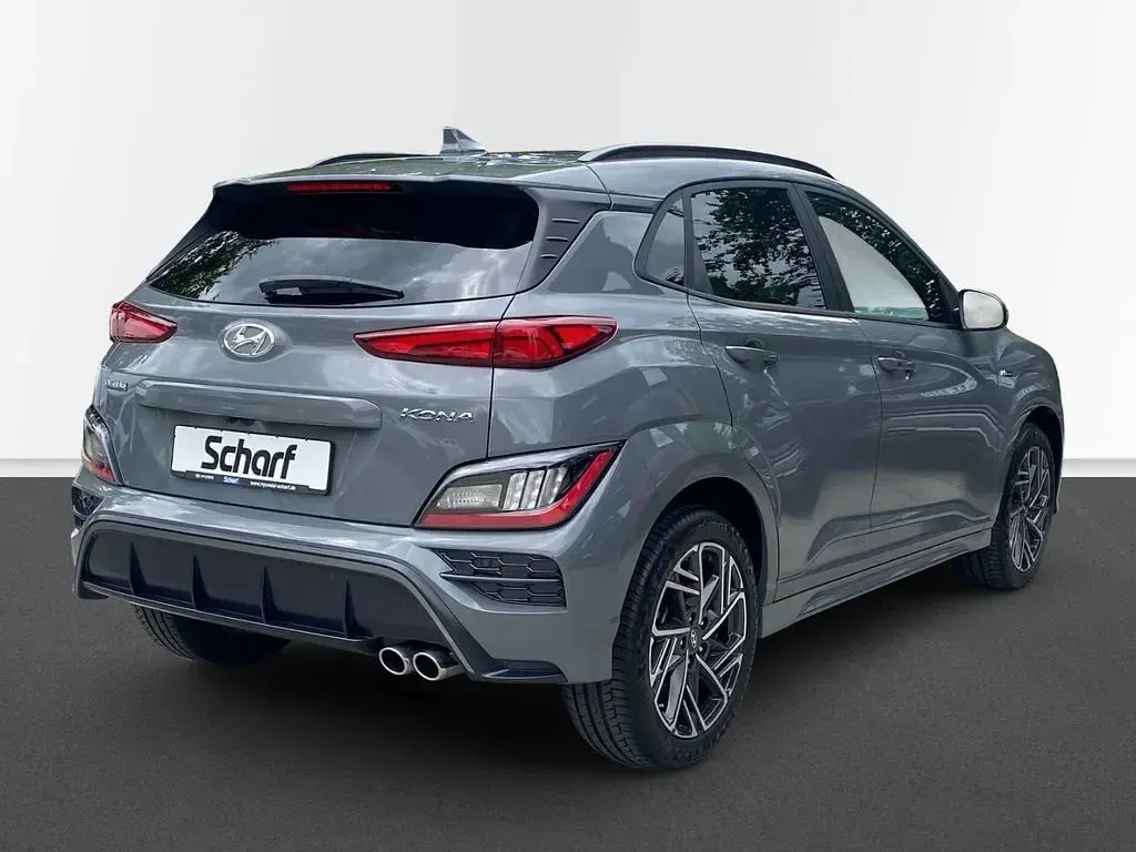 Gebraucht Hyundai Kona N Line 199 PS (146 kW) 2022 Grau SUV