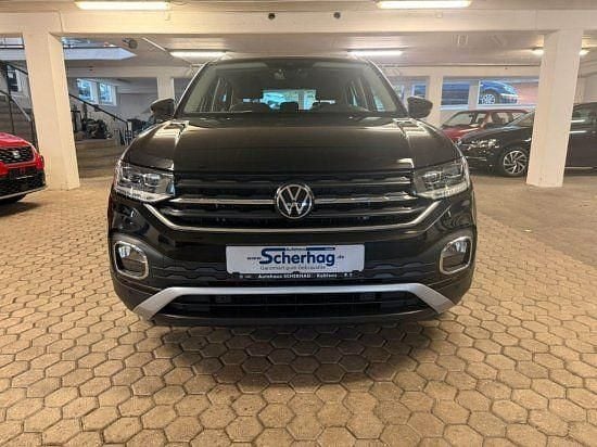 Schwarz Gebraucht 2021 VW T-Cross Style SUV | 17.470 € (Fairer Preis) - Bild 1/4