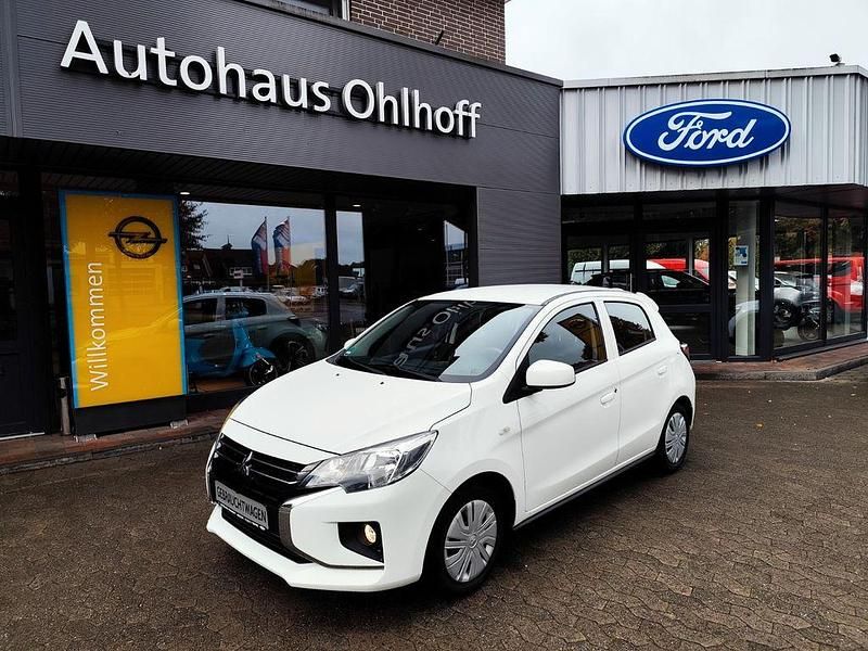 Weiß Gebraucht 2021 Mitsubishi Space Star Plus Limousine | 10.790 € (Fairer Preis) - Bild 1/4