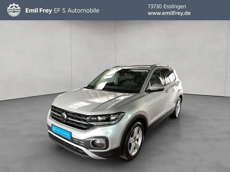 Silber Gebraucht 2021 VW T-Cross Style SUV | 17.990 € (Guter Preis) - Bild 1/4