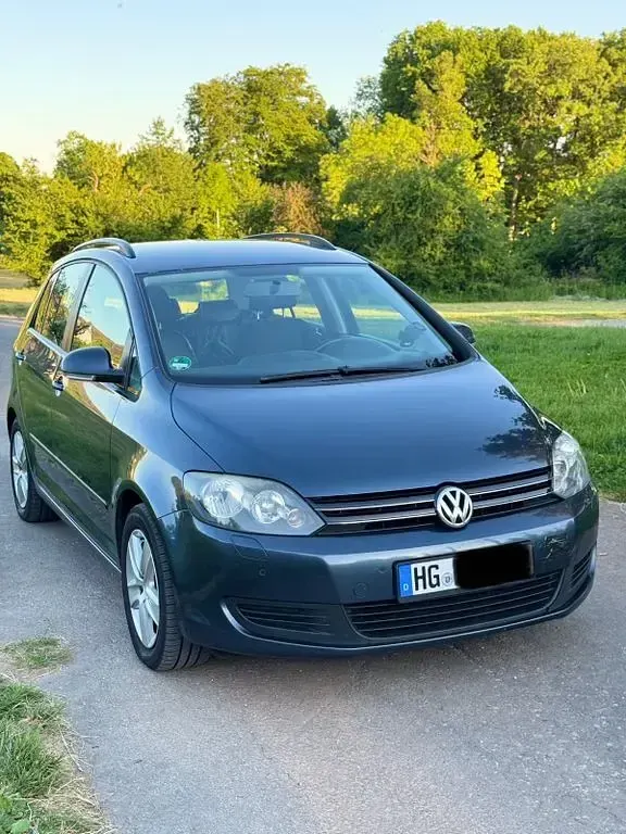 Gebraucht VW Golf Plus Cross Highline 122 PS (89 kW) 2009 Blau Van / Kleinbus