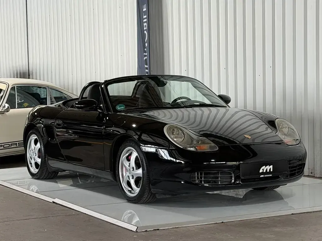 Gebraucht Porsche Boxster S 252 PS (185 kW) 2001 Schwarz Cabrio