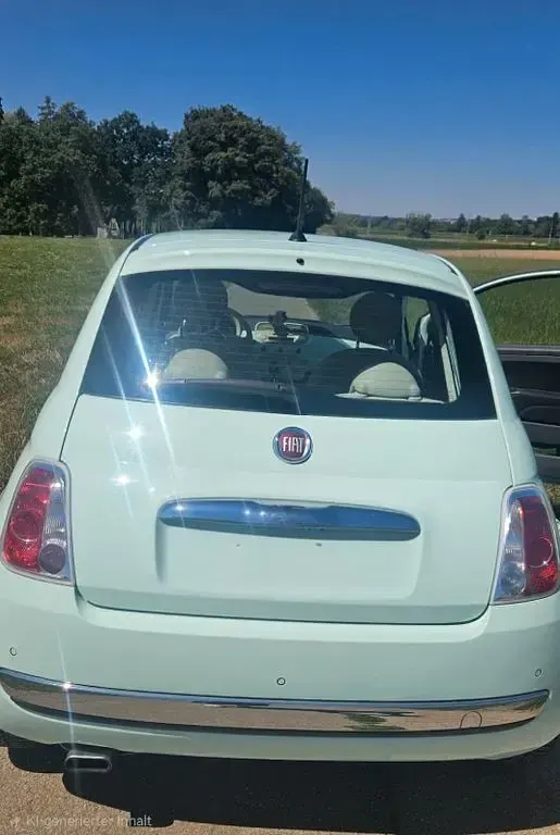 Gebraucht Fiat 500 Lounge 69 PS (50 kW) 2015 Grün Limousine