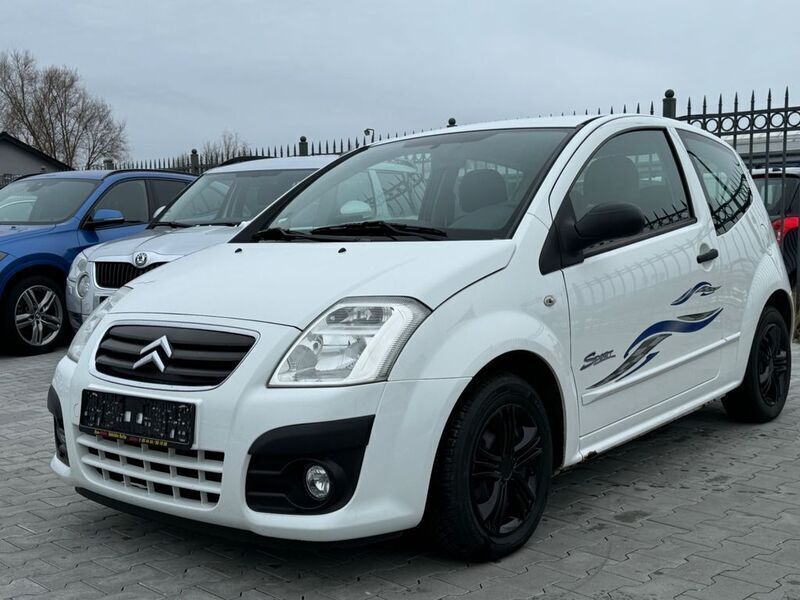 Weiß Gebraucht 2008 Citroën C2 Tonic Kleinwagen | 699 € (Superpreis) - Bild 1/4