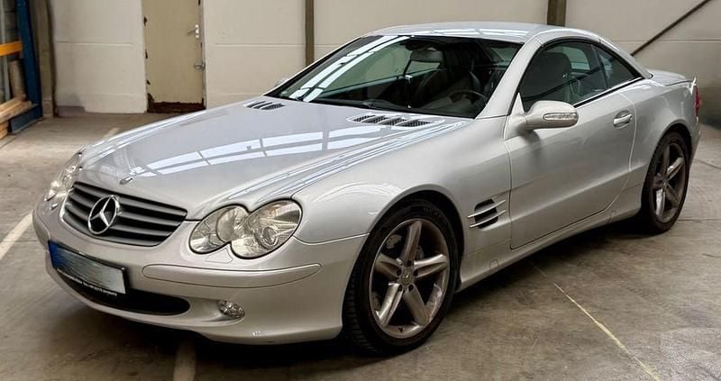 Gebraucht Mercedes SL500 306 PS (225 kW) 2002 Silber Cabrio