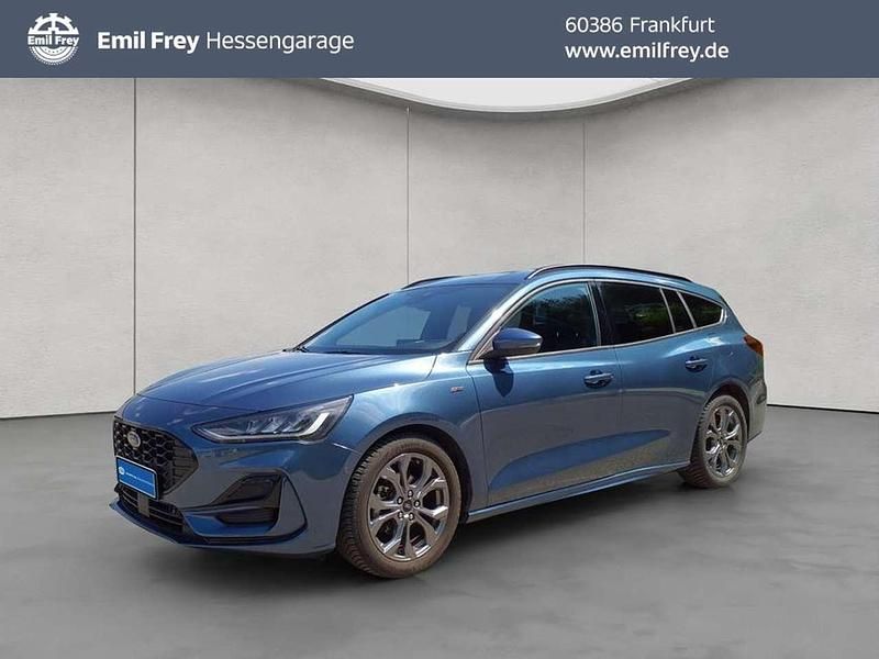 Chroma blau metallic Gebraucht 2023 Ford Focus ST-Line X Kombi | 23.750 € (Fairer Preis) - Bild 1/4