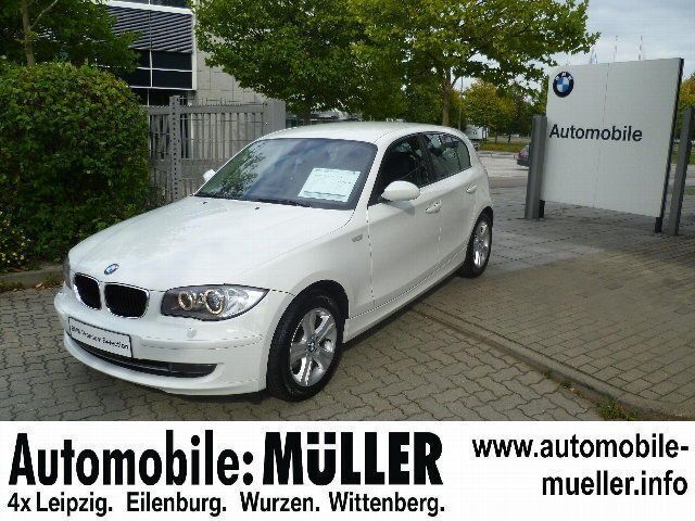 Weiß Gebraucht 2008 BMW 118 Advantage Kleinwagen | 17.450 € - Bild 1/4