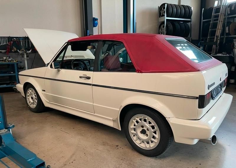Weiß Gebraucht 1988 VW Golf Cabriolet Karmann Cabrio | 9.900 € - Bild 1/4