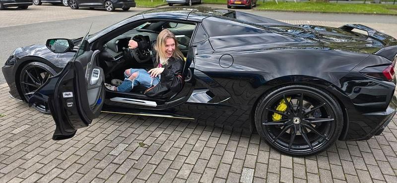 Gebraucht Corvette Stingray 495 PS (364 kW) 2023 Schwarz Cabrio