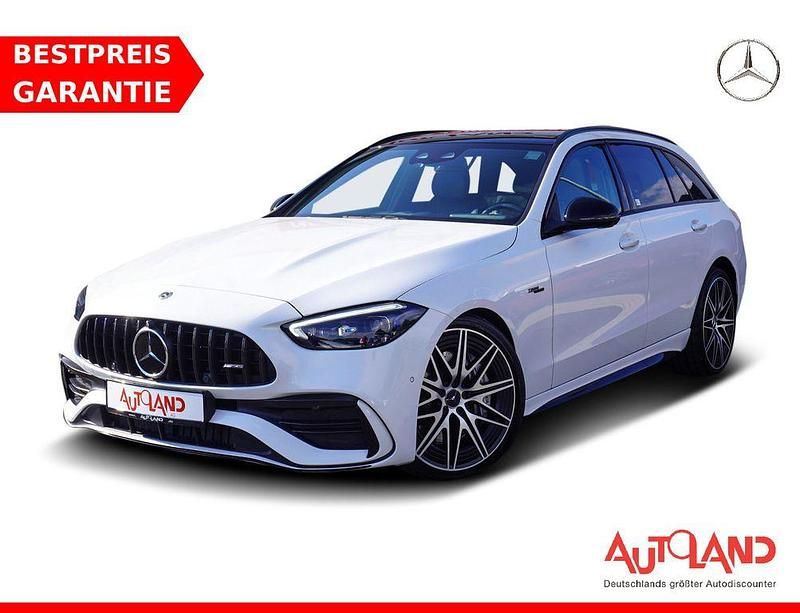 Weiß Gebraucht 2022 Mercedes C43 AMG AMG Kombi | 51.990 € (Guter Preis) - Bild 1/4