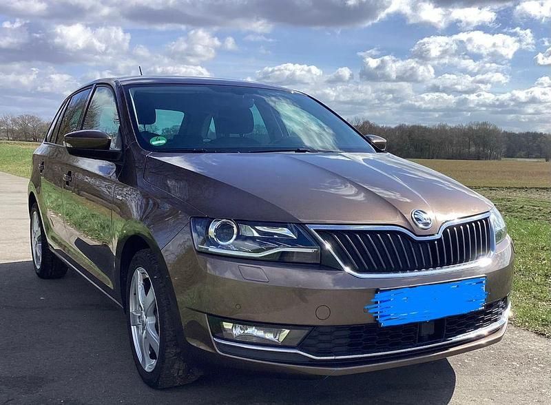 Gebraucht Skoda Rapid Clever 95 PS (69 kW) 2018 Braun Kleinwagen