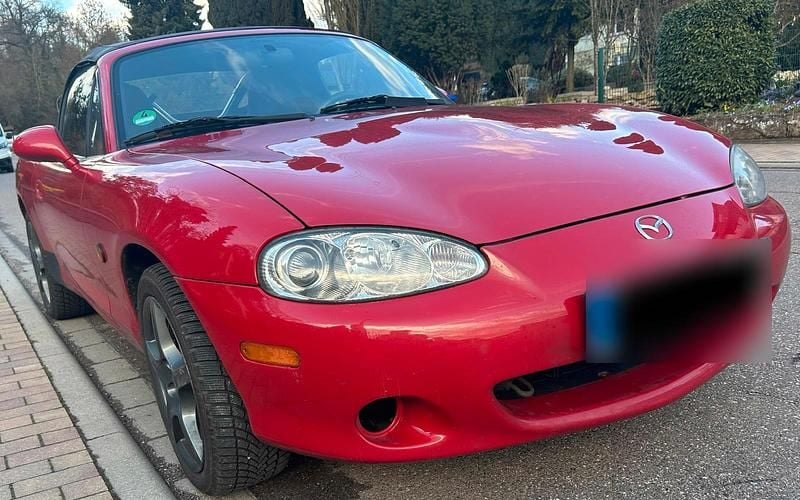 Gebraucht Mazda MX5 110 PS (80 kW) 2004 Rot Cabrio