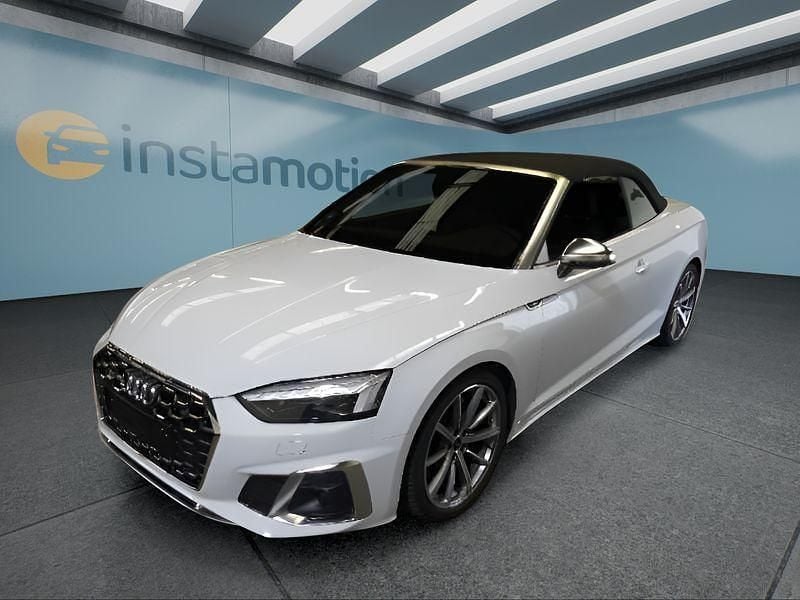 Weiß Gebraucht 2023 Audi S5 Cabriolet Cabrio | 59.799 € (Etwas zu teuer) - Bild 1/4