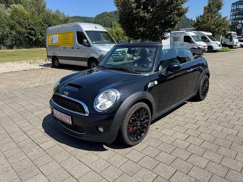 Silber Gebraucht 2010 Mini John Cooper Works Cabriolet Cabrio | 8.950 € (Guter Preis) - Bild 1/4