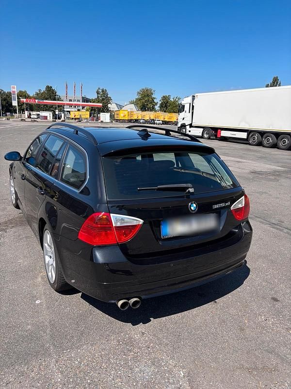 Schwarz Gebraucht 2008 BMW 325 Kombi | 8.900 € - Bild 1/4