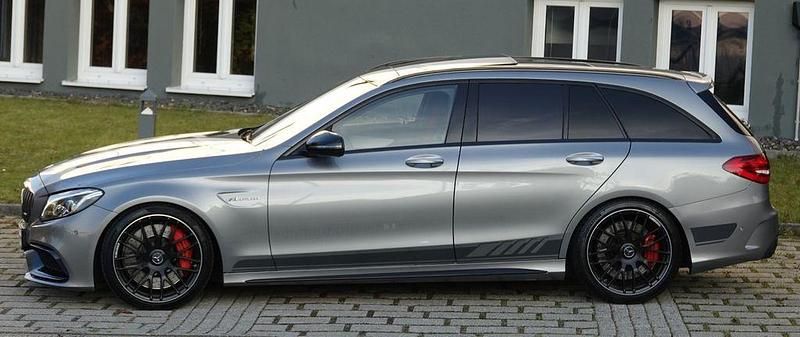 Grau Gebraucht 2016 Mercedes C63S AMG Edition 1 Limousine | 38.750 € (Guter Preis) - Bild 1/4