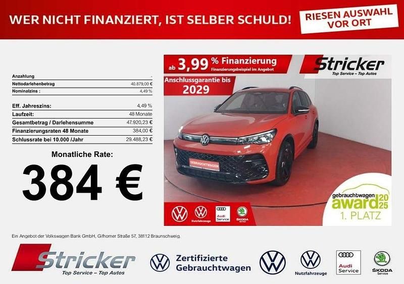 Rot Gebraucht 2024 VW Tiguan Style SUV | 40.879 € (Guter Preis) - Bild 1/4