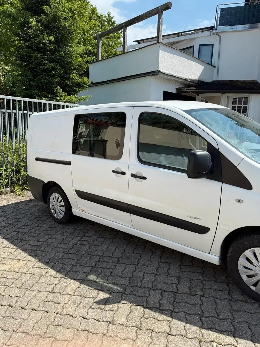Gebraucht Citroën Jumpy 120 PS (88 kW) 2009 Weiß Van / Kleinbus