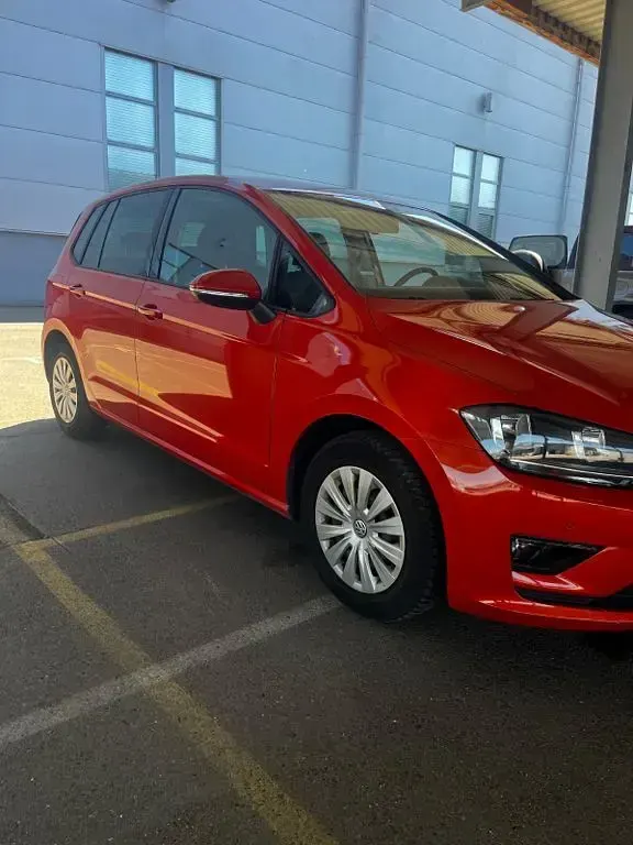 Gebraucht VW Golf Sportsvan LOUNGE 110 PS (80 kW) 2015 Orange Van / Kleinbus