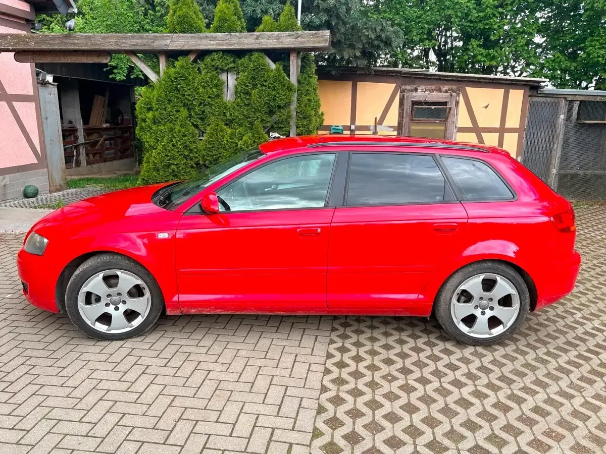 Brugt Audi A3 140 HK (102 kW) 2007 Rød Hatchback
