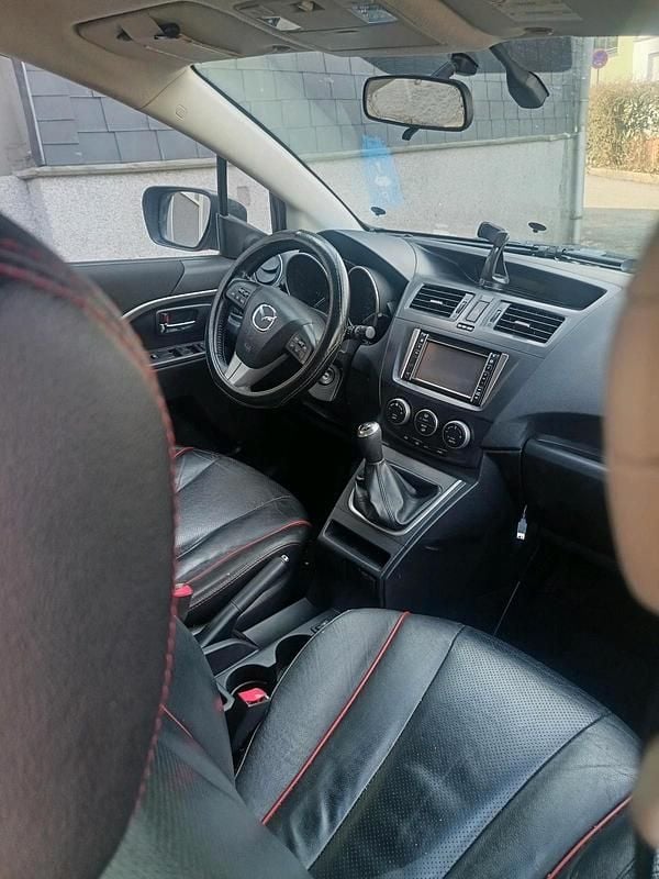 Gebraucht Mazda 5 116 PS (85 kW) 2011 Schwarz Van / Kleinbus