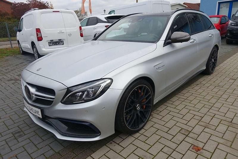 Silber Gebraucht 2017 Mercedes C63 AMG AMG Kombi | 41.900 € (Fairer Preis) - Bild 1/4