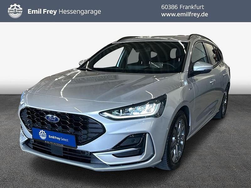 Moondust silber metallic Gebraucht 2023 Ford Focus ST-Line X Kombi | 20.950 € (Guter Preis) - Bild 1/4