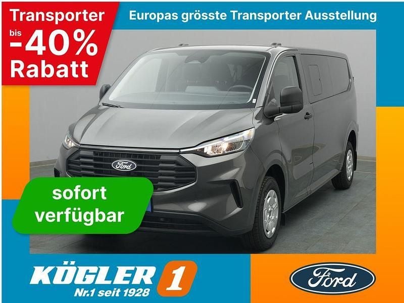 Grau Neu 2025 Ford Transit Custom Trend Kombi | 46.380 € - Bild 1/4